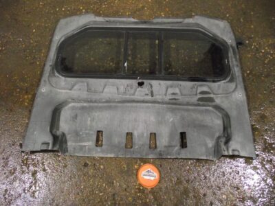 2013 JOHN DEERE RSX 850I SPORT. REAR CAB PANEL WITH WINDOW M166428 (OPS1227)